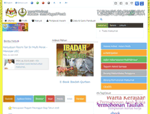 Tablet Screenshot of mufti.perak.gov.my